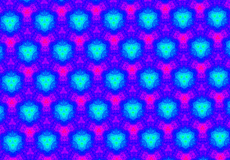 Pattern design made with the help of graphics editing and formatting.