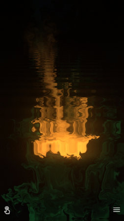 Pattern design made with the help of graphics editing and formatting.の写真素材