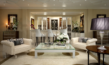 Art Deco Apartmentの写真素材