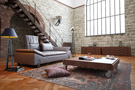 Modern Loftの写真素材
