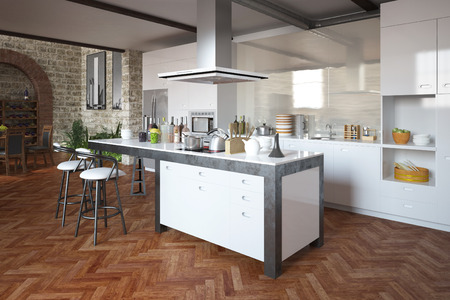 Modern Kitchenの写真素材