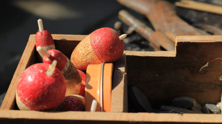 floats and plumbs for fishing
