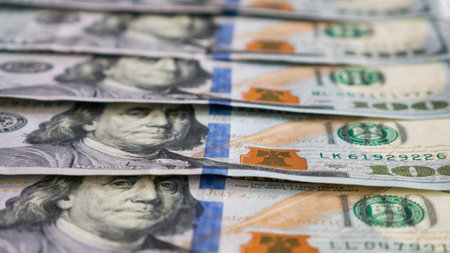 A lot of dollars can be used for background.
