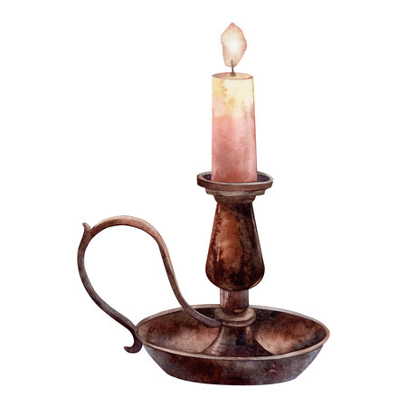 cotton. Watercolor. isolate. For prints, printing, stickers, tags, corporate identity, web design, invitations, patterns. Attribute of winter holidays. hand drawnの写真素材