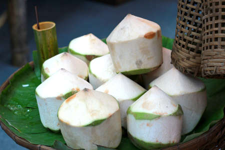 Coconut Water Drinkの写真素材