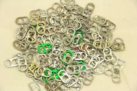 Aluminum ring pull, Recycle 
