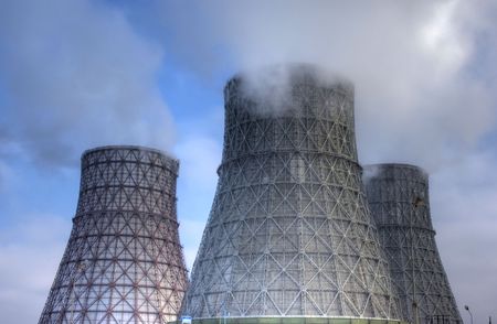 Ecology (The heat station or nuclear power)のeditorial素材