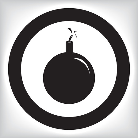 Bomb iconのイラスト素材