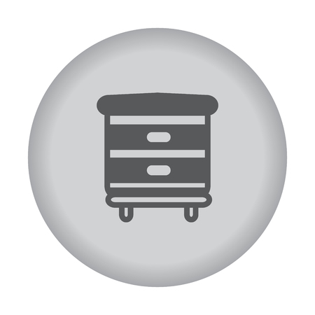 Bee box home icon. Vector eps 10.のイラスト素材