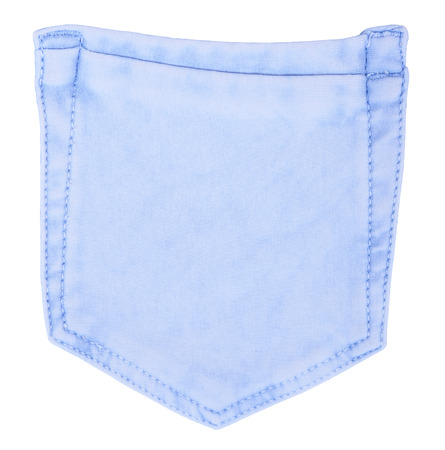 jeans pocket isolatedの写真素材