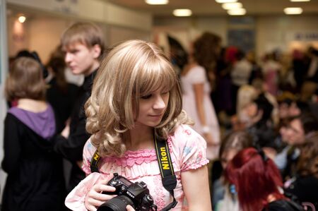 On November 20 and 21, the second Festival of Japanese pop culture will be held in the 35 mm movie theater in Moscow. The Festival program includes screening of animes, contemporary Japanese music, youth fashion, hi-tech and even PC games.のeditorial素材