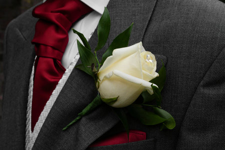 Button hole flower