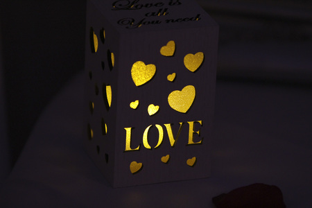 Love lightの写真素材