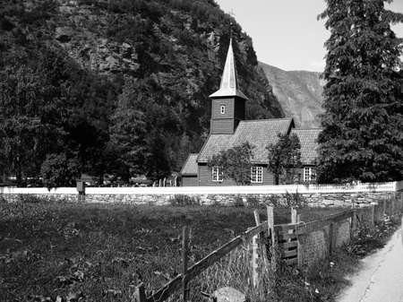 Norwegian churchの写真素材