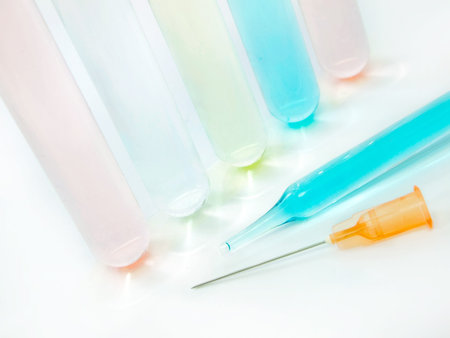 Science and medical glassware and test tube, Chemical laboratory 