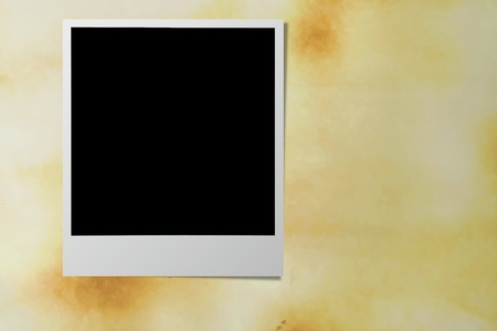 Aged photo frame の写真素材