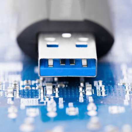 High speed pen drive on microcircuit - 1 to 1 ratio