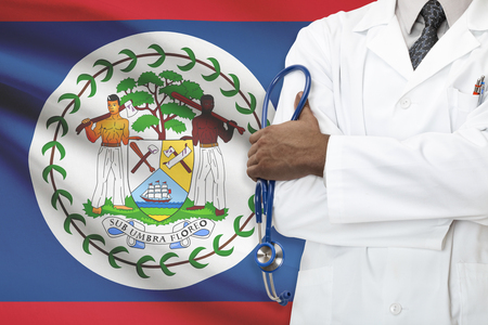 Concept of national healthcare system - Belizeの写真素材