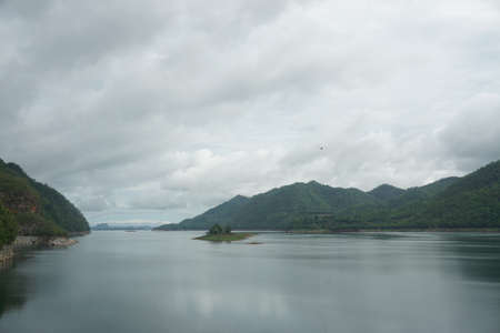 Landscape view of the Mekong river in Vietnam. High quality photoの写真素材