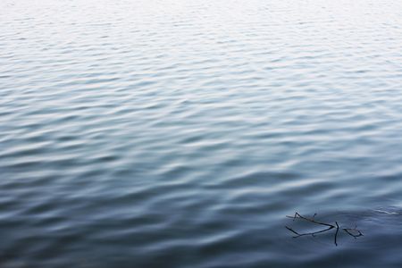 Water smooth surfaceの写真素材