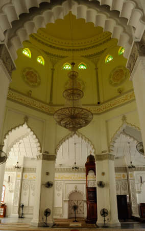 Main Prayer Hall of Kapitan Keling Mosque のeditorial素材