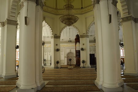Main Prayer Hall of Kapitan Keling Mosque のeditorial素材