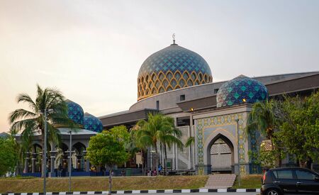 Sultan Abdul Samad Mosque or KLIA Mosque is a mosque for Kuala Lumpur International Airport on February 23, 2014 at at Sepang, Selangor, Malaysia. The mosque was originally named as KLIA Mosque and was officially named after Almarhum Sultan Sir Abdul Samaのeditorial素材