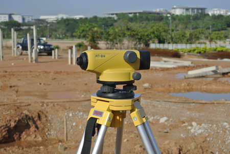 A dumpy level is a builder auto level or  levelling instrument used to establish or check points in...