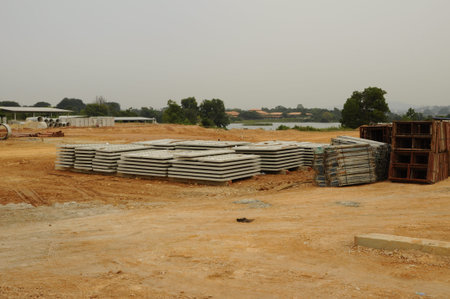 Precast Half Slab Panel use to replace conventional way to construct floor slab on January 27, 2014...