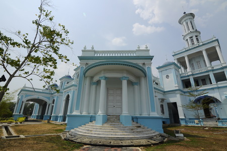 Sultan Ismail Mosque in Muarの写真素材