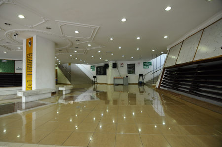 Lobby of Negeri Sembilan State Mosque in Negeri Sembilan, Malaysia