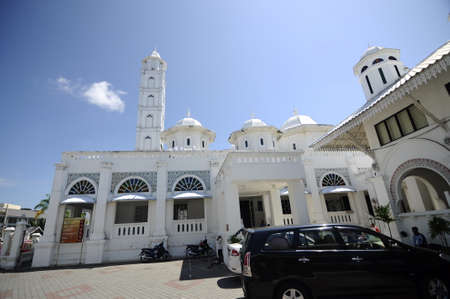 The Abidin Mosque is Terengganu old state royal mosque built by Sultan Zainal Abidin II between 1793 and 1808. The mosque, which is also known as the White Mosque or the Big Mosque.のeditorial素材