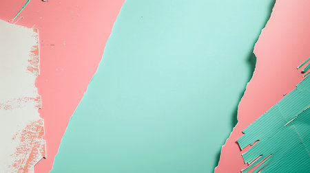 Torn paper with space for your message. Torn paper background.の素材