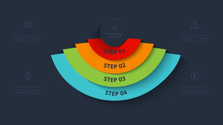 Template for web on a black background.のイラスト素材
