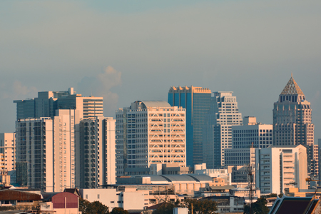 the modern building, cityscapeの写真素材