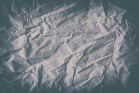 Crumpled Paper trash as a backgroundの写真素材