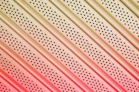 Steel door closeup in colorfulの写真素材