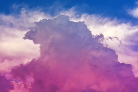 colorful sky in background or textureの写真素材