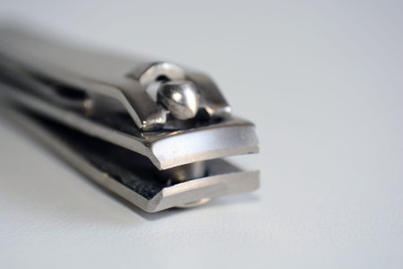 Clippers on white background,Nail cutter