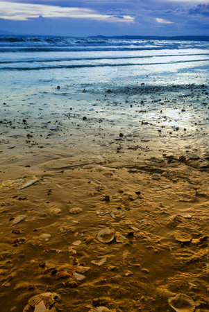 Evening beach