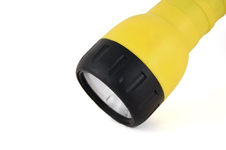 an image of a Yellow Flashlightの写真素材