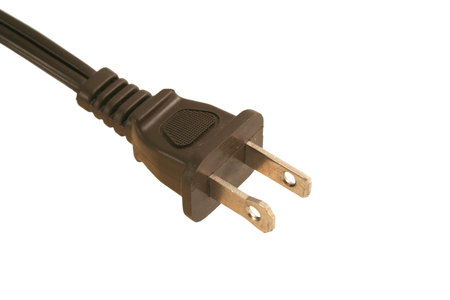 A Isolated Electric cord plug