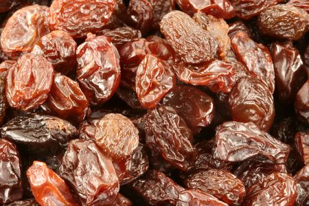 A raisins macro backround imageの写真素材