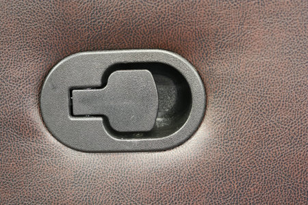 The handle from a rocker recliner macro