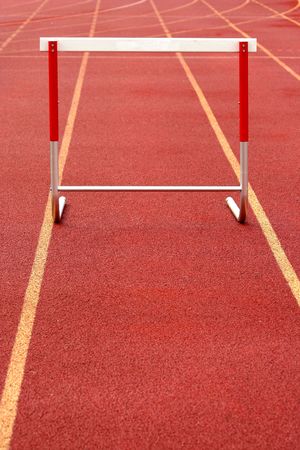 A track competiton hurdleの写真素材