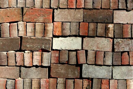A Old brick background imageの写真素材