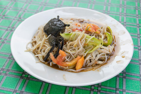 papaya saladの写真素材