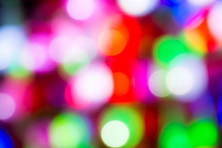 Beautiful bokeh at night and beautiful background.