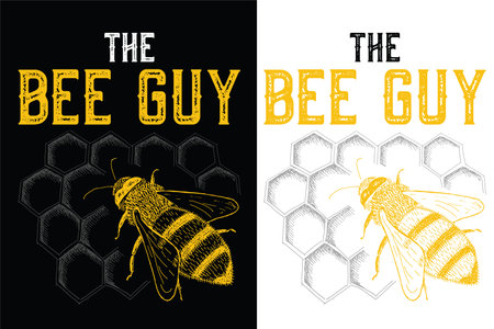 The Bee Guy Graphicのイラスト素材