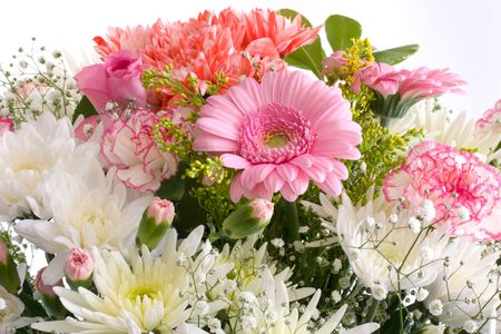 Beautiful  flower bouquet for weddings and summer decorationの写真素材